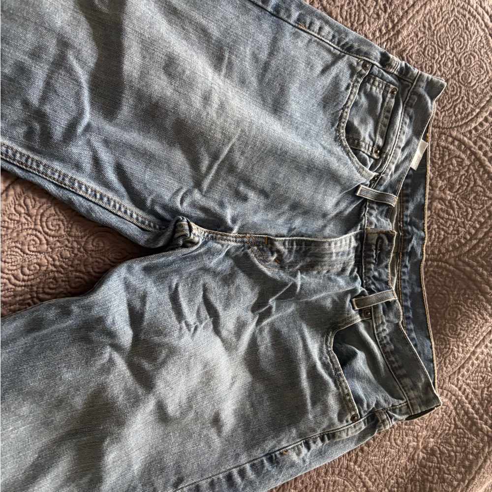 Levi's Denim Jeans with Leather Patch